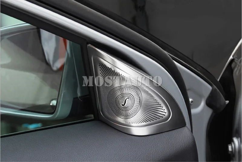 Накладка на внутреннюю дверь автомобиля для Benz A Class W176 2013 2018 дюйма 2 шт.