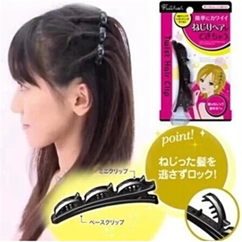 Аксессуары для волос женщин/девочек заколка пряжка укладки инструмент плетения