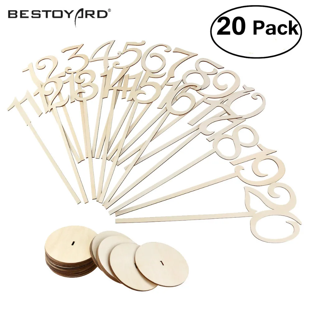 

Wedding Table Number Table Cards Seat Cards Table Number Signs Place Holder Wedding Decoration Party Supplies Home Decoration