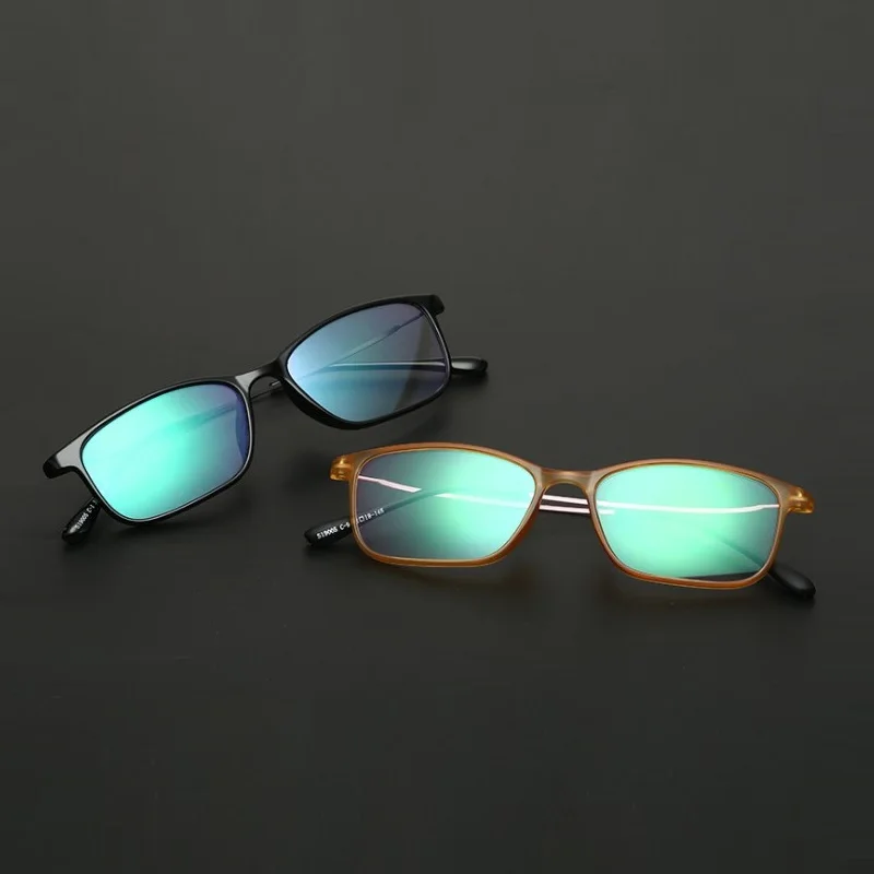 Мужские оправы для очков TR memory металлические очки с защитой от синего излучения