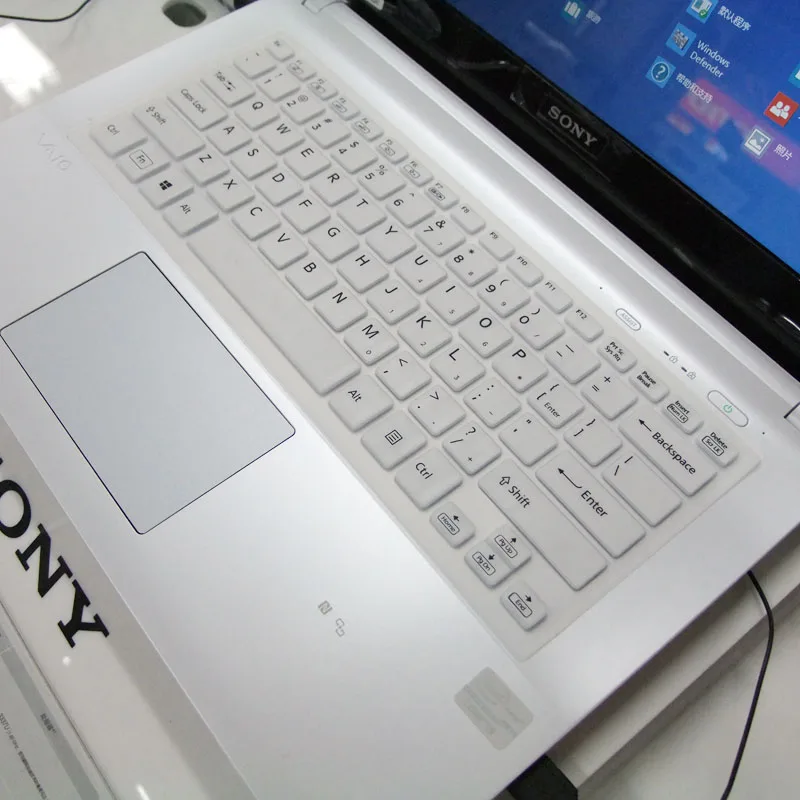 Силиконовый защитный чехол для клавиатуры Sony VAIO SVF14A FIT 14E SVF14218SC 14217SC 14215SC SVF14N SVF13N Fit