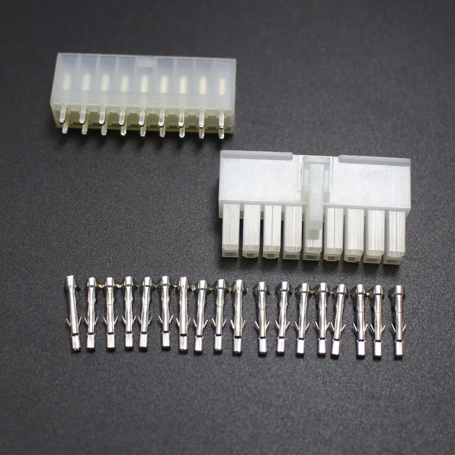 1 комплект 4 2 мм 5557/5569 18P Автомобильный жгут проводов разъем 18pin штекер и гнездо