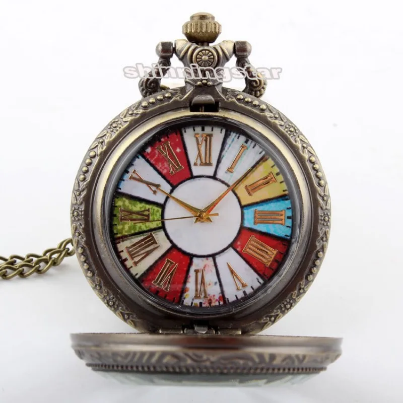 Мужские кварцевые часы с подвеской на цепочке в стиле стимпанк|pendant light clear glass|pendant