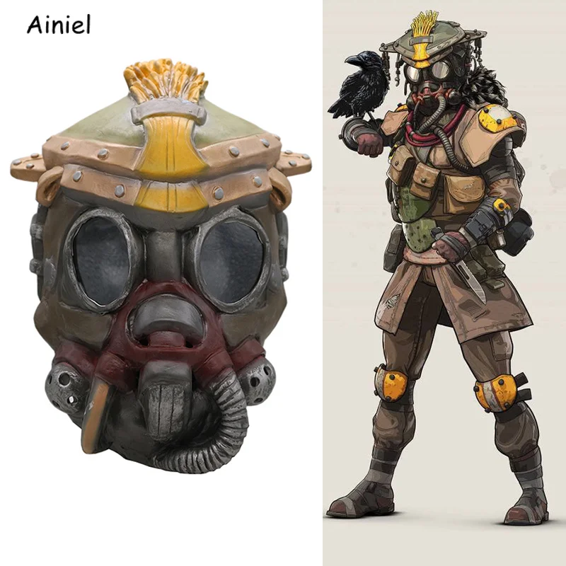 Популярная игра Apex Legends кровавая маска PathFinder Косплей Маска из латекса на все лицо