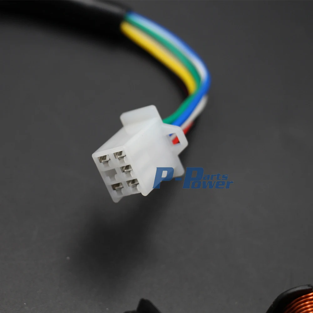 Магнитный статор 6 катушек GY6 125cc 150cc скутер вездеход питбайк картинг насадка ZNEN