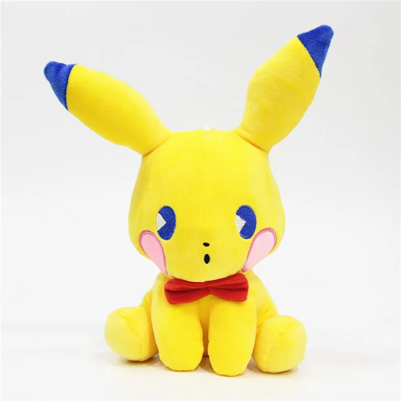 TAKARA TOMY Покемон 20 см сидя Eeveelution Eevee Jolteon Sylveon Мягкие плюшевые игрушки покемон плюшевые куклы Подарки для детей