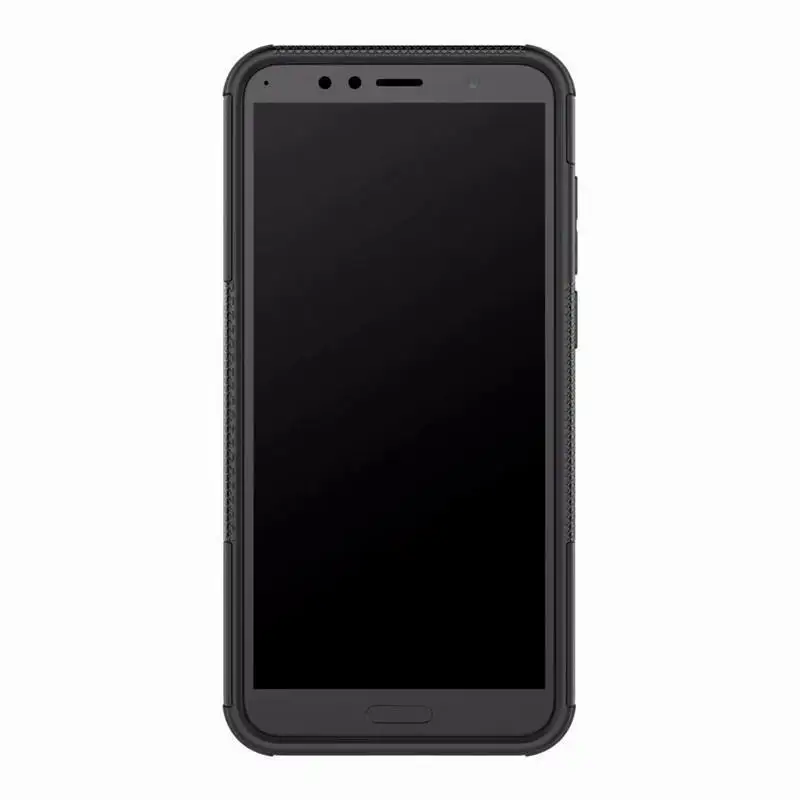 2 в 1 huawei Y6 Prime 2018 чехол 5 7 сверхпрочный бронированный Гибридный чехол-накладка для