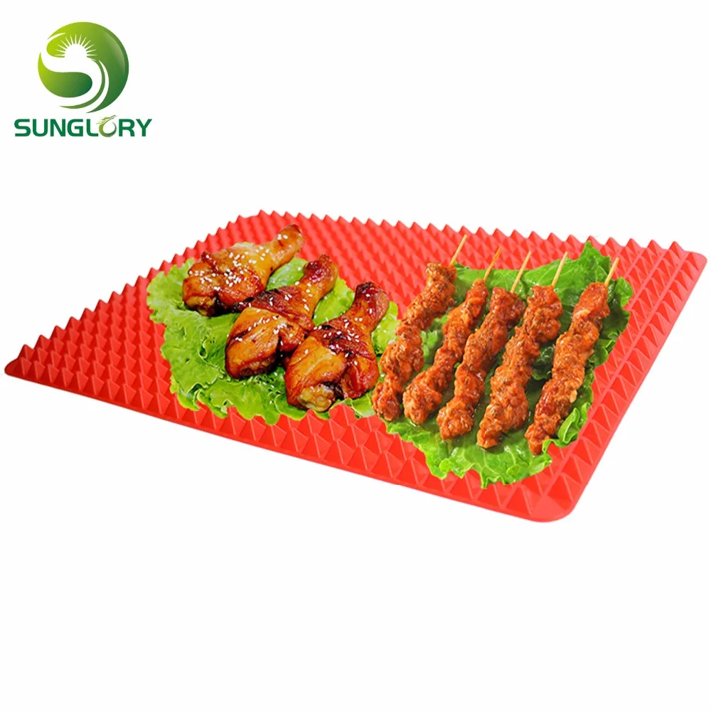 Силиконовая форма в виде пирамиды антипригарный силиконовый коврик для