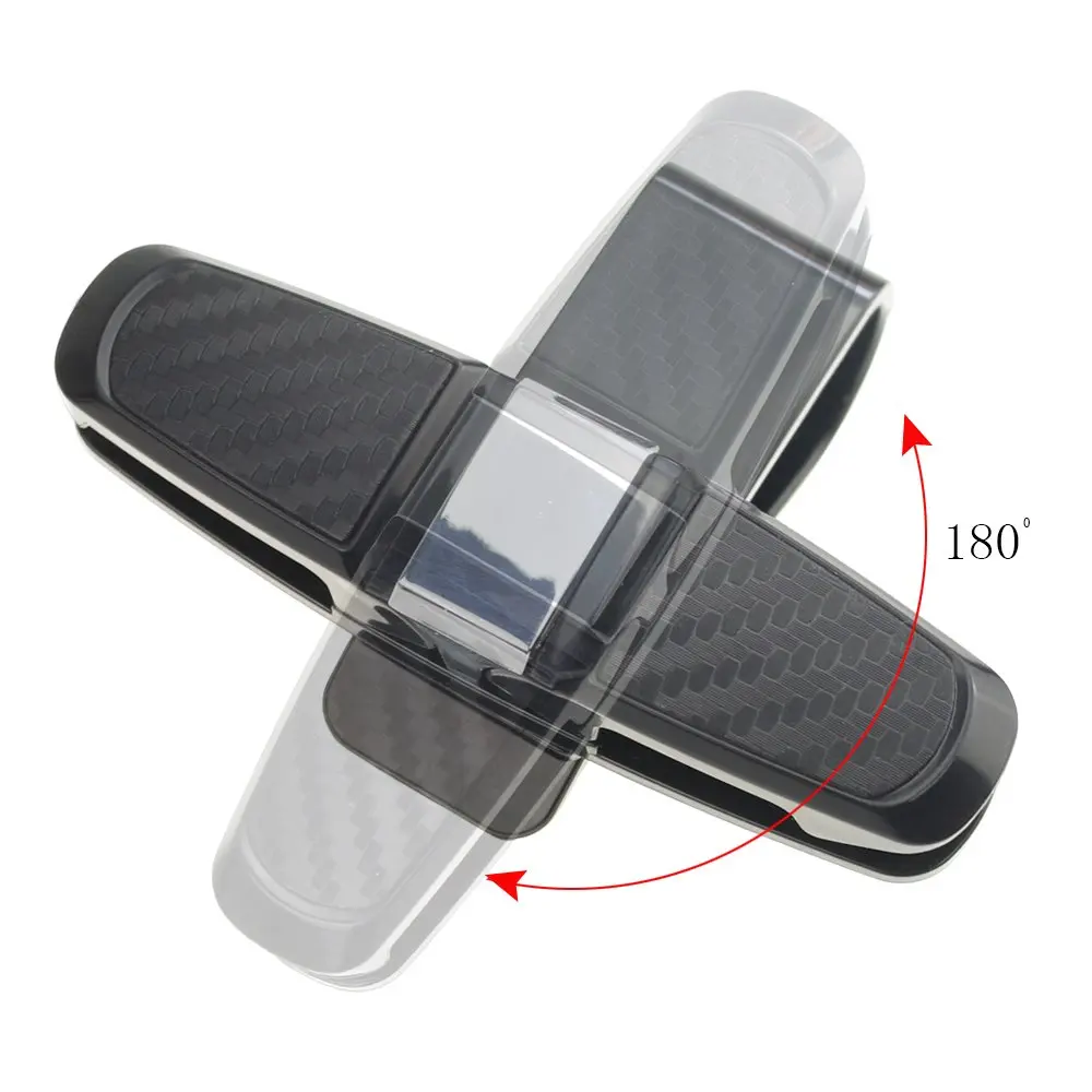 Автомобильный держатель для очков Чехол зажим карты ручка билета авто