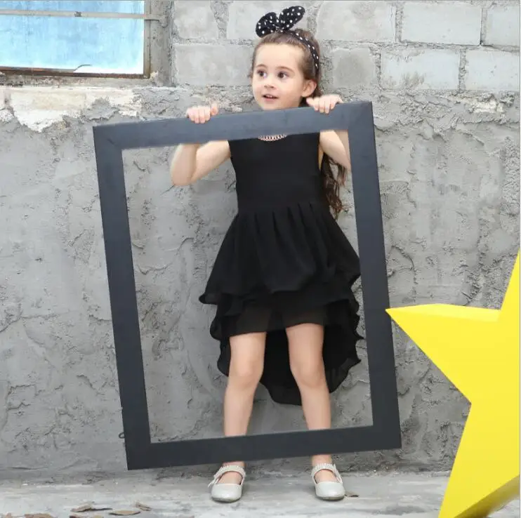 Детская одежда Лидер продаж 2017 года Новинки для девочек платье в европейском и