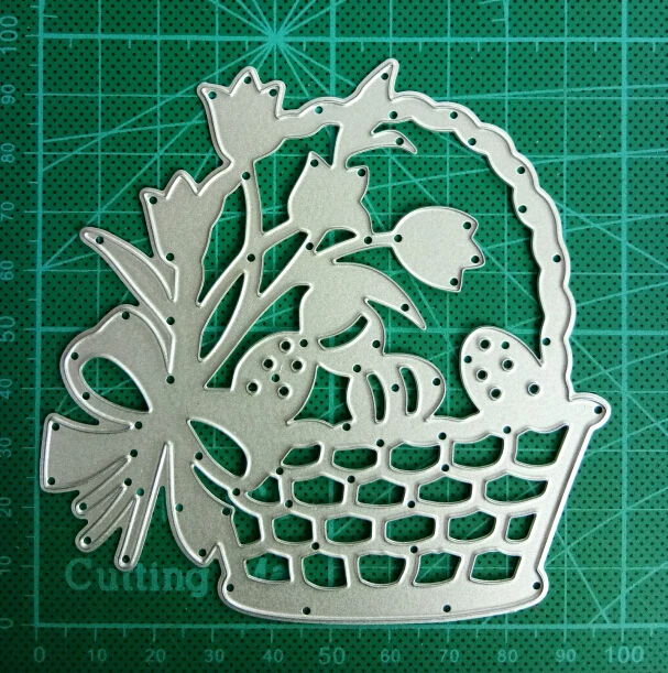 Ufurty Handcraft Metal Cutting Dies New 2019 Egg Easter Basket Embossing Die Stencil for DIY Scrapbooking Album Card Decorative | Дом и сад