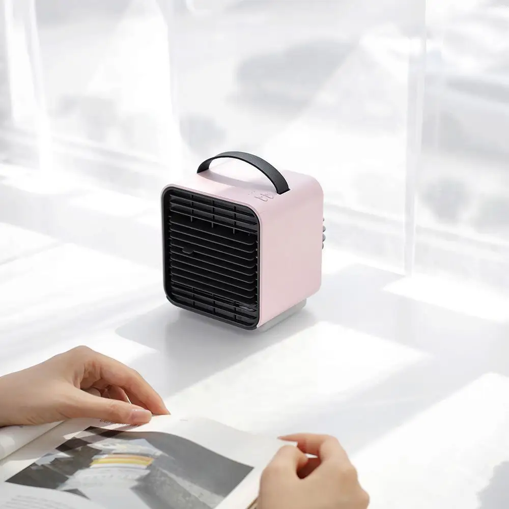 Mini Air Conditioning Fan Refrigeration Purification Humidification Night Light Multifunction Negative Ion Conditioner | Бытовая