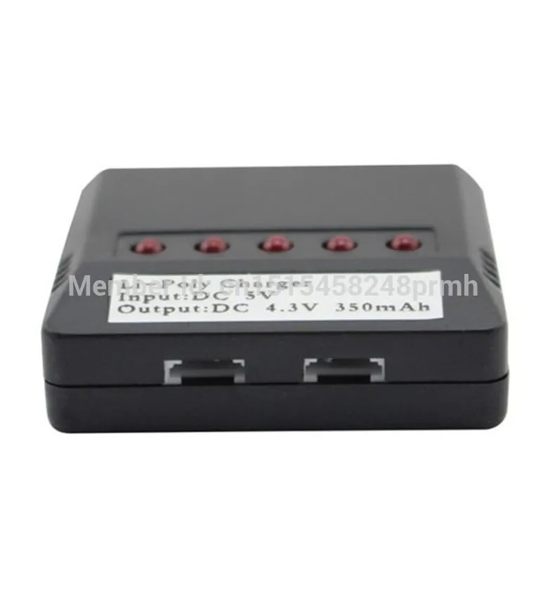 Зарядное устройство 5 в 1 для литий полимерных аккумуляторов 3 7 Syma X5SW X5C X5SC Hubsan 107C