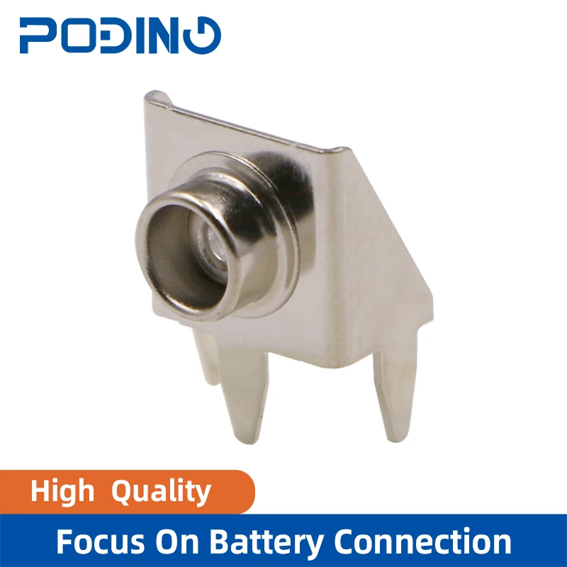 Poding PCB 9v держатель батареи оснастки латунь DIP Держатель 9V BC 635|Детали и аксессуары