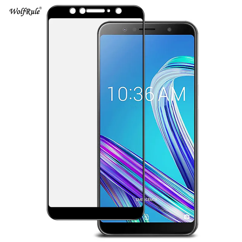 2 шт. защита для экрана ASUS Max Pro M1 ZB601KL стекло 2.5D Закаленное Zenfone полное покрытие |