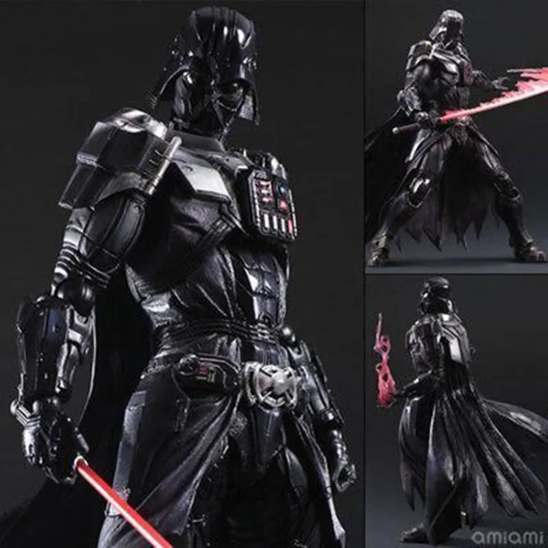 Play Arts Kai Darth Vader фигурка игрушки Коллекция Модель ПВХ 1" 25 см