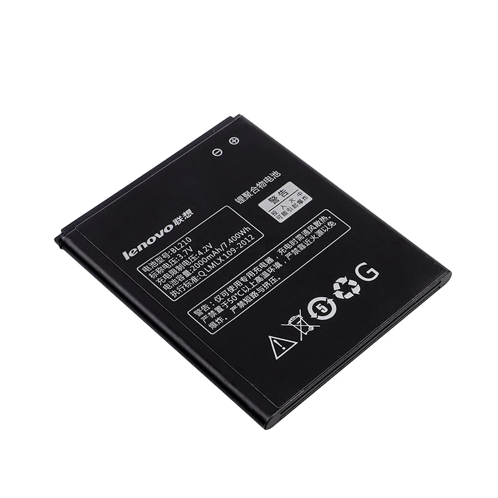 Оригинальный аккумулятор BL210 для Lenovo A536 A606 S820 S820E A658T A750E A770E A656 A766 A828t 2000 мАч |