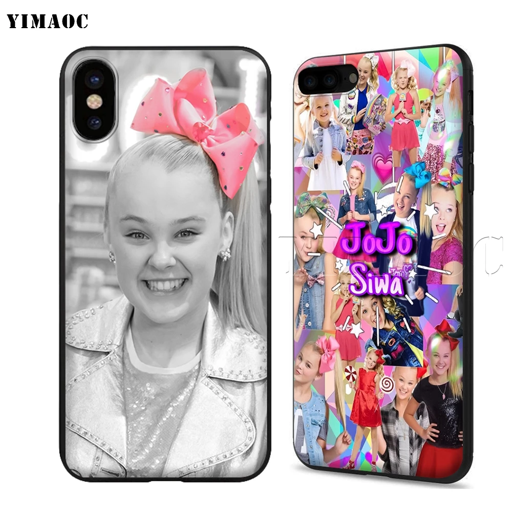 YIMAOC Jojo Siwa мягкий чехол для Apple iPhone SE 2020 5 5s 6 6s 7 8 Plus XR X Xs 11 12 Pro Max mini|Бамперы| |