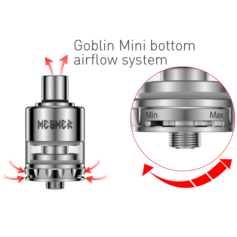 Аутентичные YOUDE UD Месмер TANK 2 мл распылитель Месмер-dx Месмер-GL майка с 1.8ohm Mocc