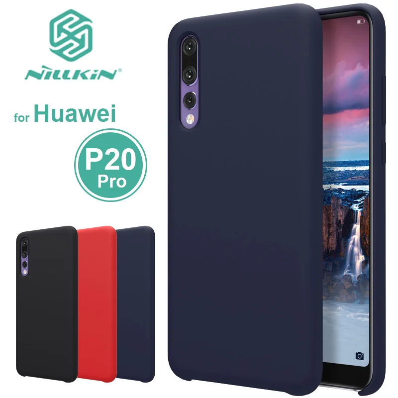 Для Huawei p20 Pro чехол Nillkin роскошный гибкий чистый задняя крышка ультра тонкий Капа