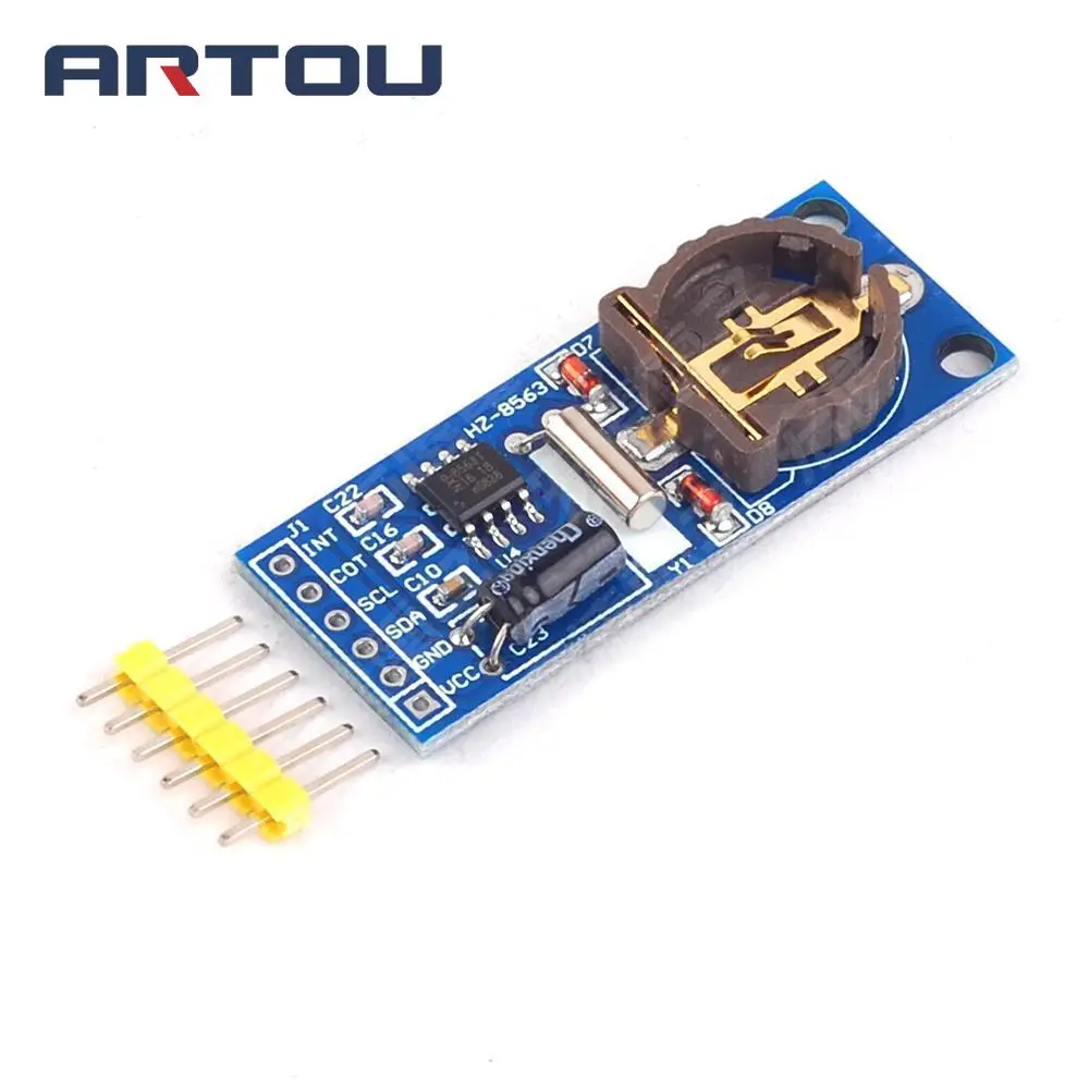 1 шт. PCF8563 PCF8563T 8563 IIC Часы реального времени RTC Модульная плата лучше чем DS3231 AT24C32 3 В