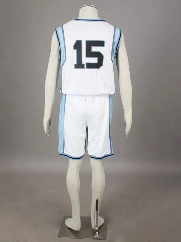 Баскетбольная Футболка Kuroko no basuke баскетбольная Kiseki Sedai Teiko #15 Tetsuya любой размер|kuroko cosplay|kuroko basukekuroko cosplay |