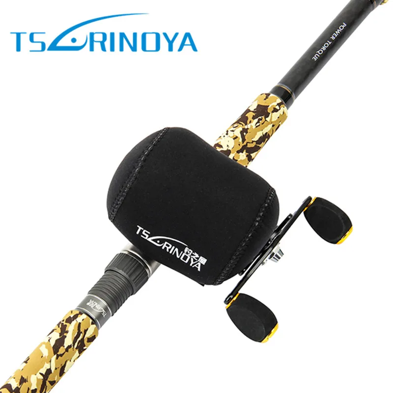 Tsurinoya Fishing Reel Bag 70x70x80mm Round Drum Protective Casing Tools Cover Bolsa De Pesca For Peche | Спорт и развлечения