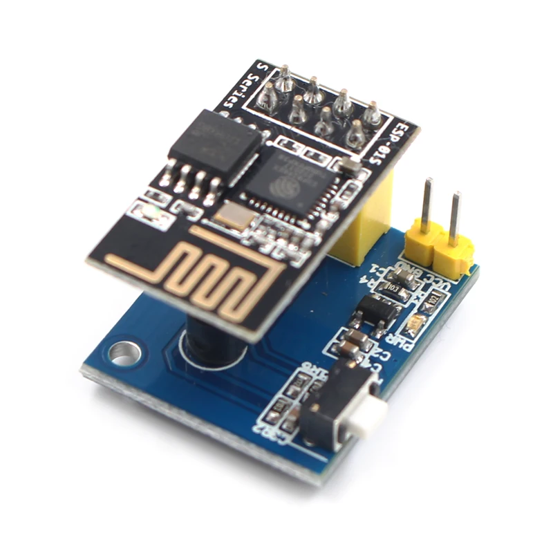 Быстрая Бесплатная Доставка 5 шт. ESP8266 ESP 01 01S DS18B20 температура WiFi беспроводной узел