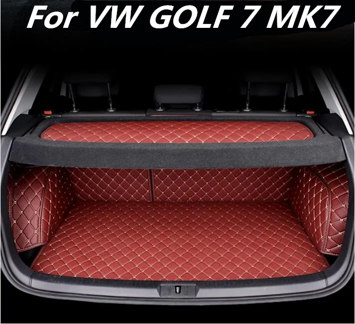 3D полная задняя подкладка для багажника грузов планшетов VW GOLF 7 MK7 2014 2015 2016 2017| |