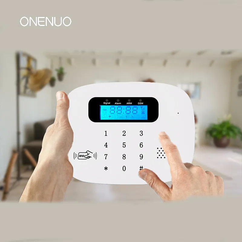 Беспроводная Анти Вор домашняя система охранной сигнализации GSM & RFID