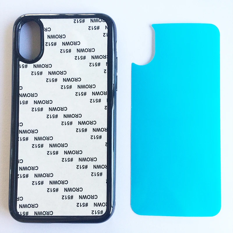Сублимационный чехол из ТПУ для iPhone 7 6 6s x 2D с пустой краской мягкие листы ПЭТ