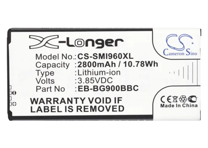 Cameron Sino батарея 2800 мАч фонарь для Samsung Galaxy S5 фонарь|cameron sino|2800mah batterybattery 2800mah |