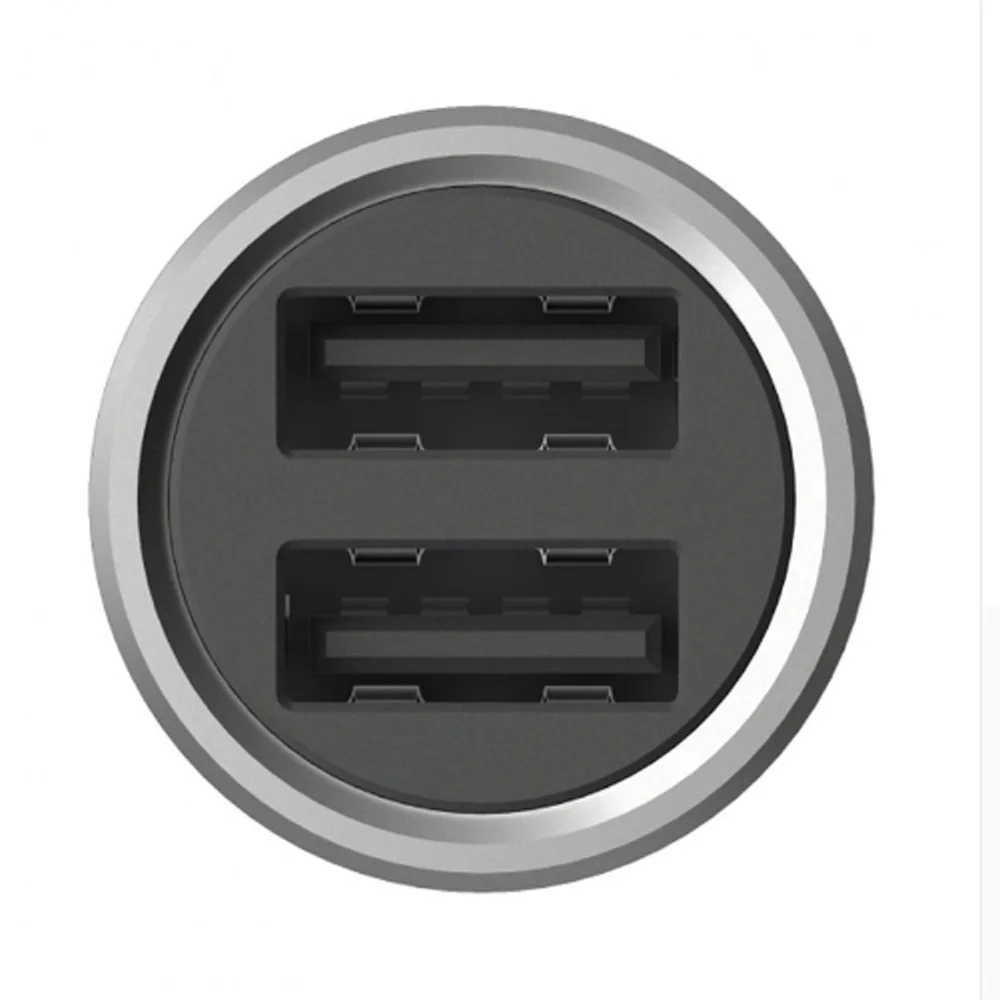 2018 оригинальное автомобильное зарядное устройство Xiaomi Mi Dual USB Max 5 V/3.5A