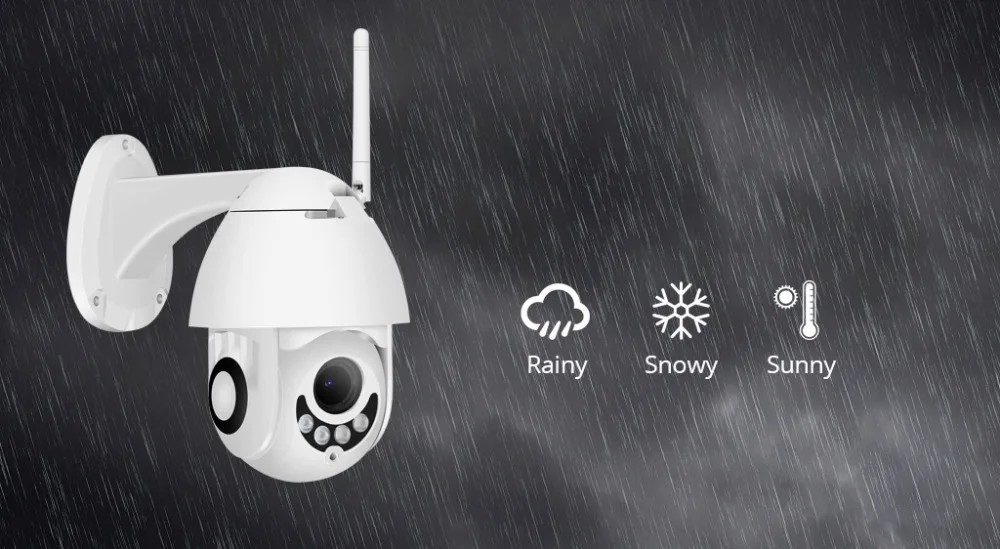 Besder 1080 P/720 P Wifi PTZ IP камера, уличная скоростная купольная беспроводная камера безопасности, панорамирование, 4-кратный зум, ИК Сеть видеонаблюдения