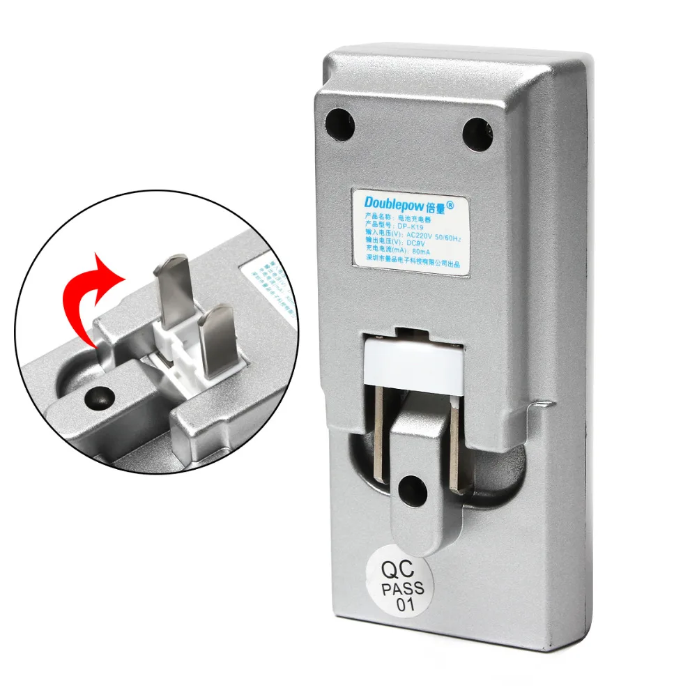 Doublepow 2 слота 9 в зарядное устройство быстрое умное интеллектуальное для Ni-MH NiMH