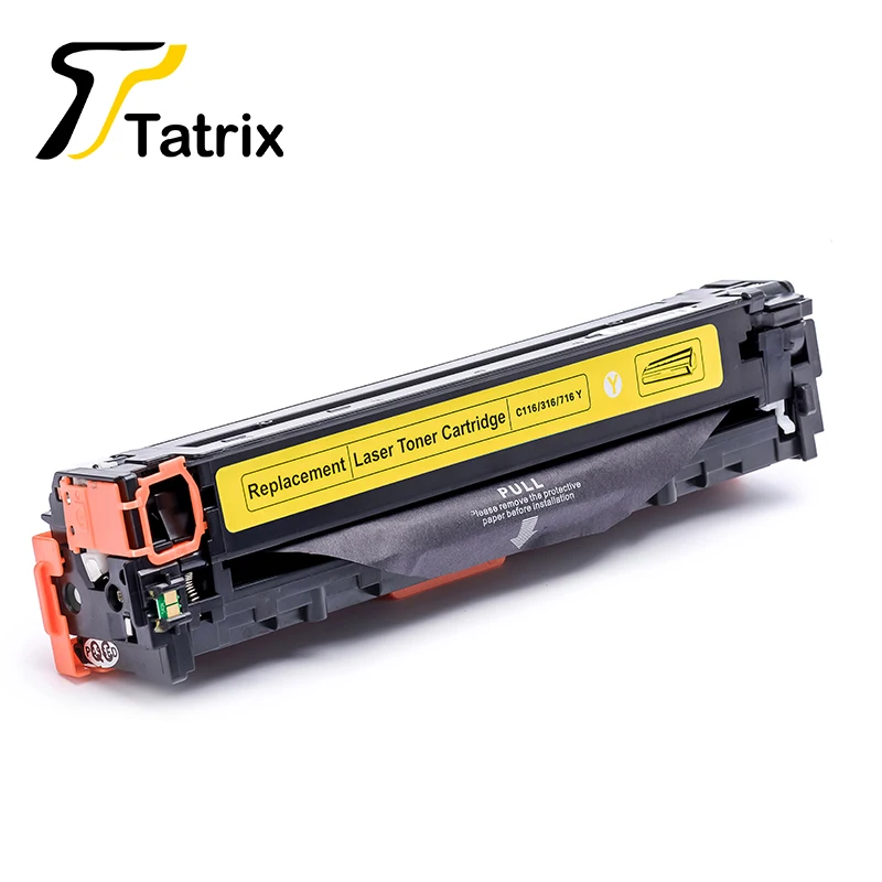 Tatrix 1 шт. для CRG116 CRG316 CRG716 совместимый тонер картридж HP Color LaserJet CM1300MFP CM1312MFP Canon LBP5050