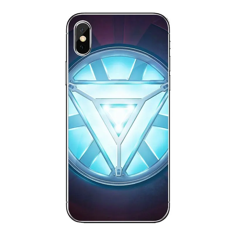 Мстители супергерой кино Железный человек дуговой реактор логотип для LG G7 Q6 Q7 Q8 Q9