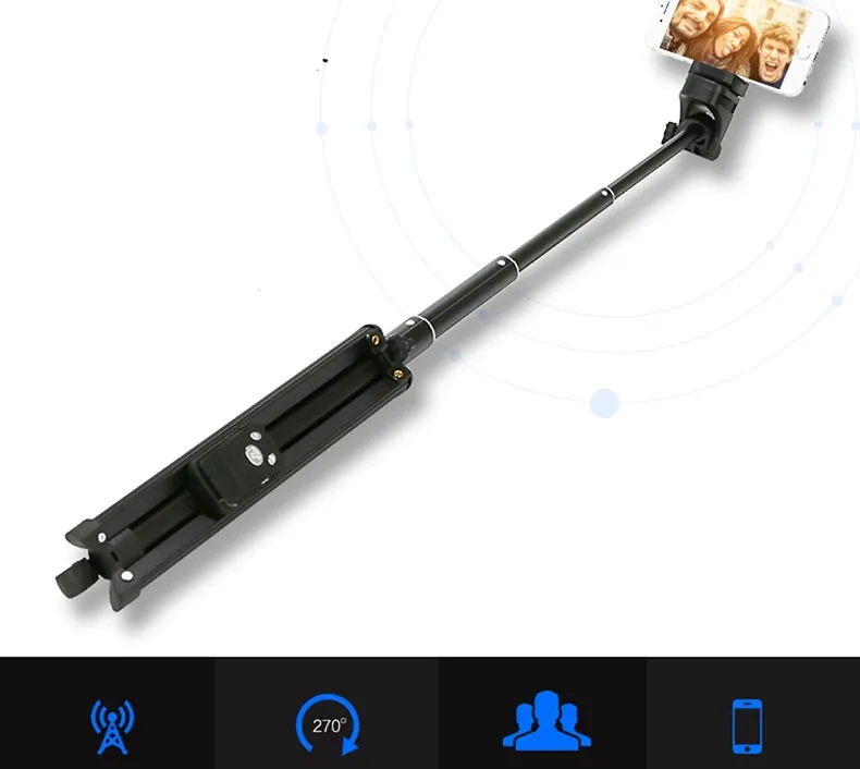 YUNTENG 1688 3 в 1 Bluetooth пульт дистанционного спуска затвора ручка селфи палка мини Настольный Штатив для IOS Android Iphone samsung смартфон