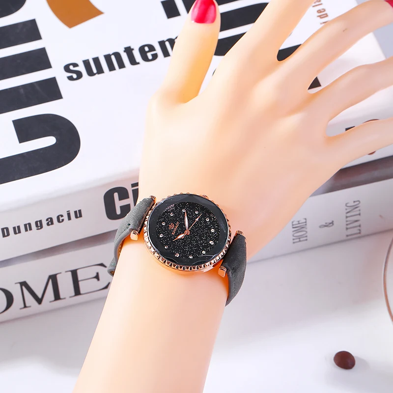 Relogio feminino 2019 women quartz watches cheap fashion watch luminous hands clock ladies leather bands montres femmes WH0396 | Наручные