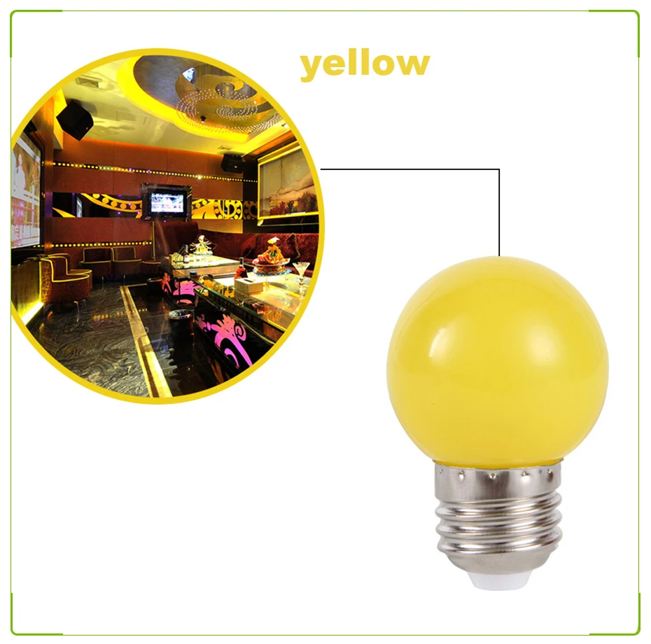 RAYWAY SMD2835 Красочные Энергосберегающие Круглые лампы E27 220 В красный желтый синий белый лампада Bombillas светодиодный светильник для домашнего декора