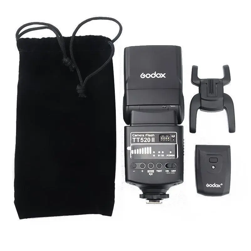 

Godox TT520II Flash Speedlite with Build-in 433MHz Wireless Signal+Color Filter Kit for Canon Nikon Pentax Olympus DSLR Cameras