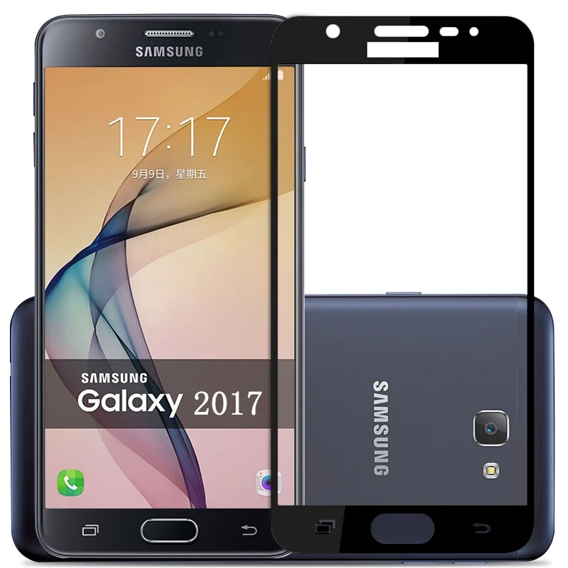 Закаленное стекло с полным покрытием для Samsung Galaxy J3 J5 J7 2017 A3 A5 2016 J2 Prime защита