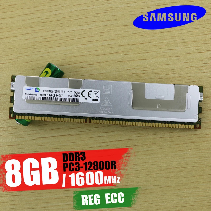 Samsung Серверная память 4 ГБ 8 оперативной памяти 16 Гб встроенной DDR3 PC3 1066 МГц 1333 1600 1866