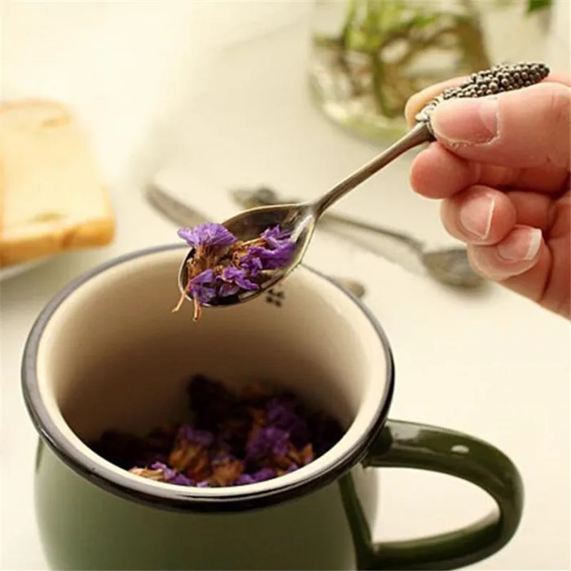 MeyJig 6 шт./компл. ложка и вилка кухонная ностальгическая винтажная королевская