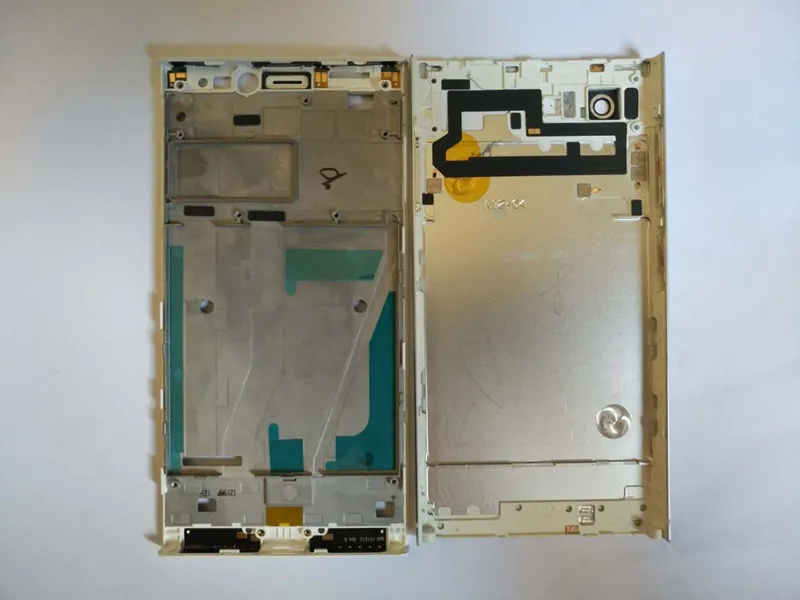 100% новый lcd передняя рамка Батарейная дверь задняя крышка корпус чехол для lenovo VIBE