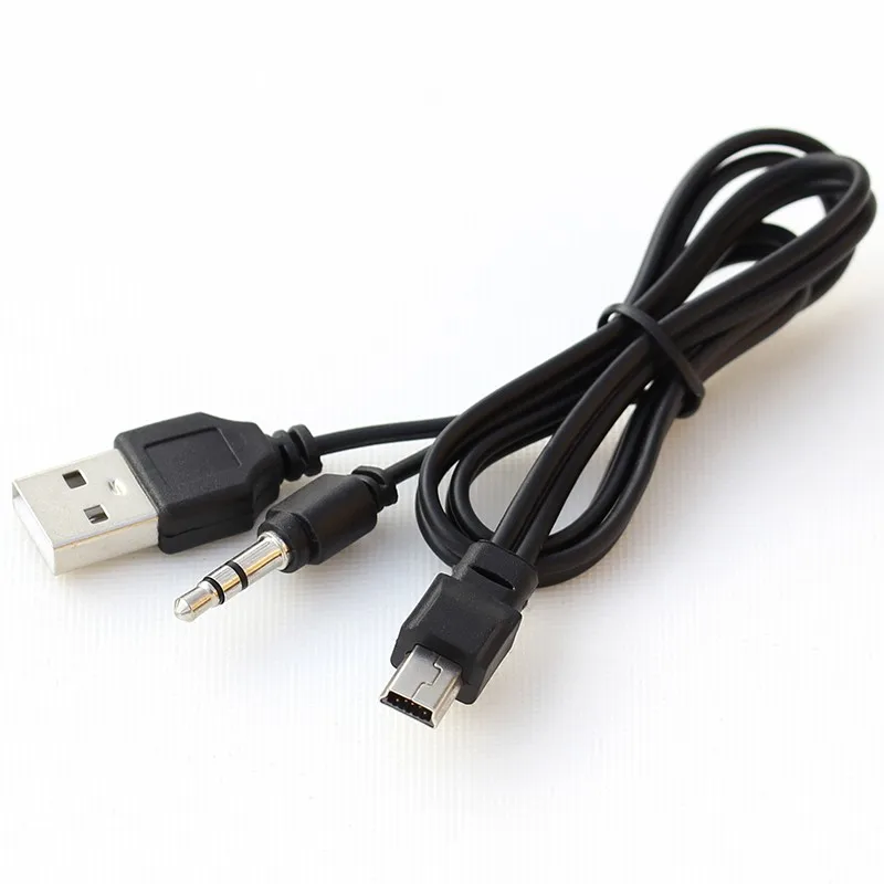 2 in 1 For Bluetooth Player Portable Speaker USB Cable Jack 