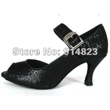 Cdso dance Women's Latin shoes wholesale Spot Salsa Party Square High heels 8.5cm | Спорт и развлечения