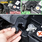 Для VW Arteon Beetle A5 Scirocco Sharan Caddy 2012-2018 Автомобильная батарея катодный положительный электрод Защитная крышка лоток