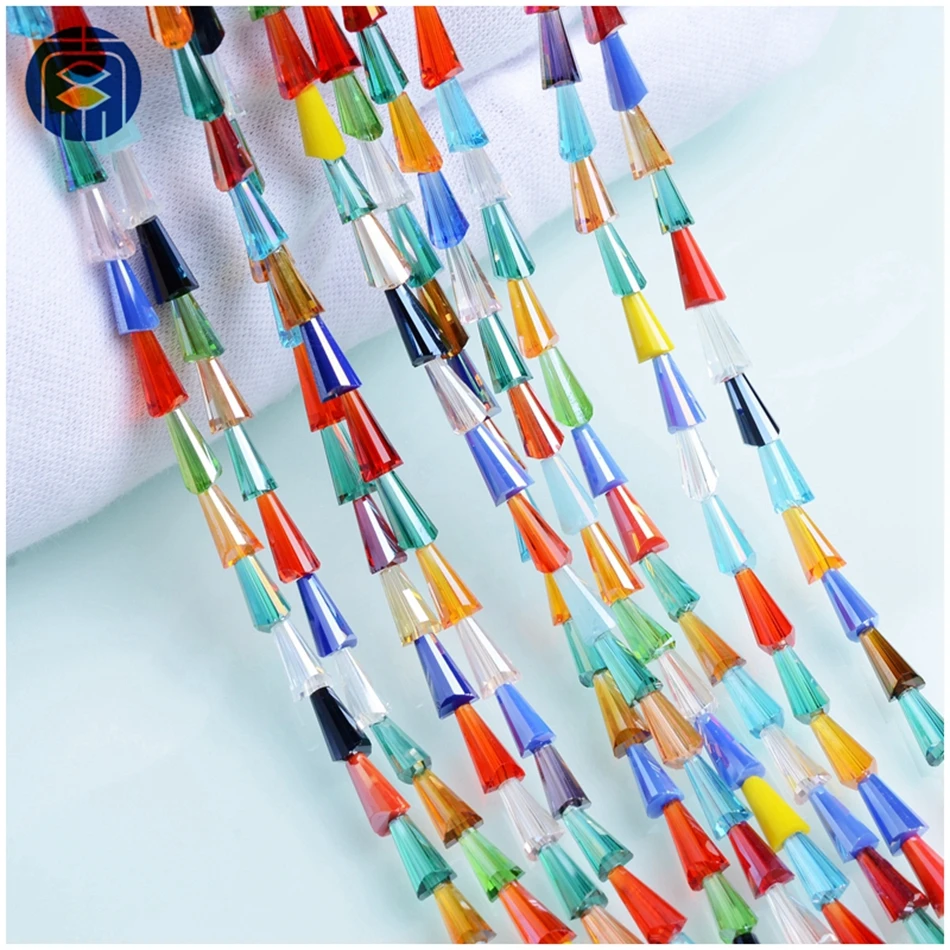 Кристаллические стеклянные бусины JuleeCrystal разных цветов различные формы