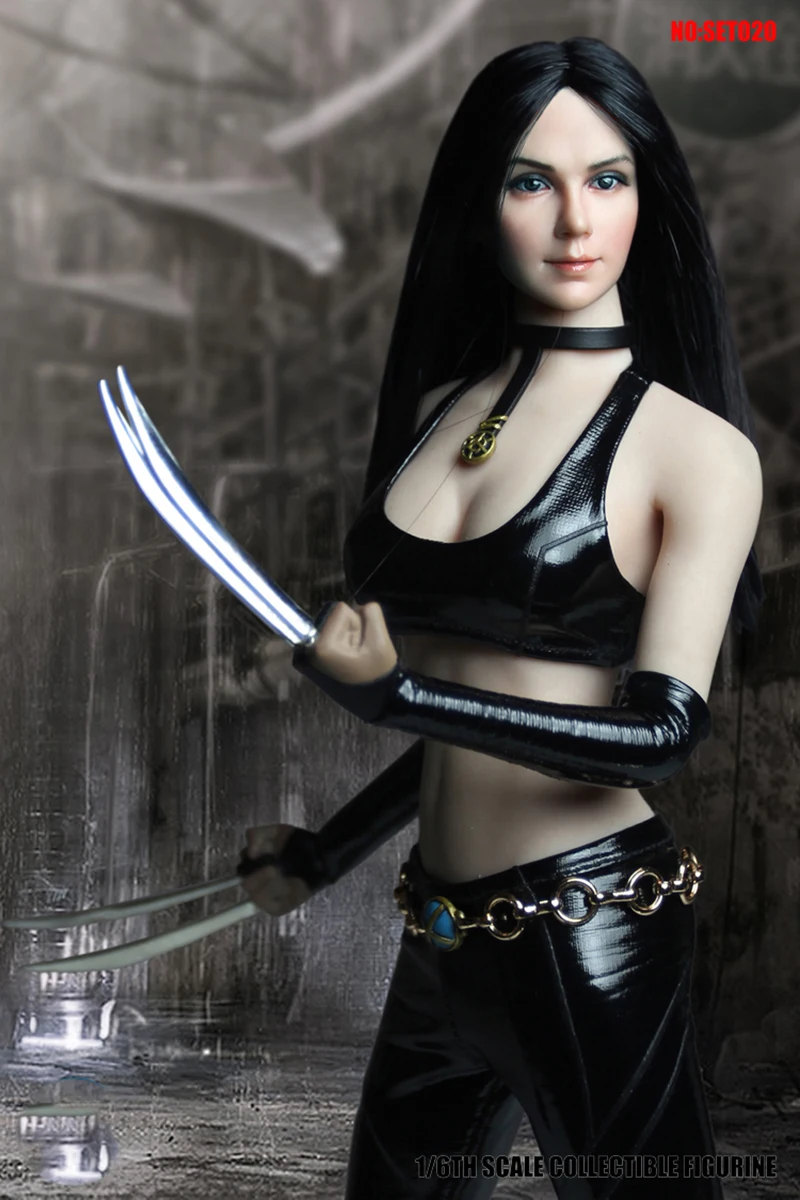 1/6 Супер утка SET020 1:6 волк женщина голова лепить и комплект одежды модель с когтями сапоги acc для PH Рисунок 1" аксессуары